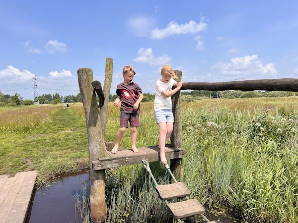 Blotevoetenpad obstakel